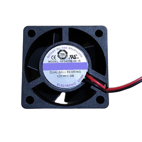 Cooling Fan For JAMICON KF0420B1M-R DC12V 1.3W 2PIN 2Lines