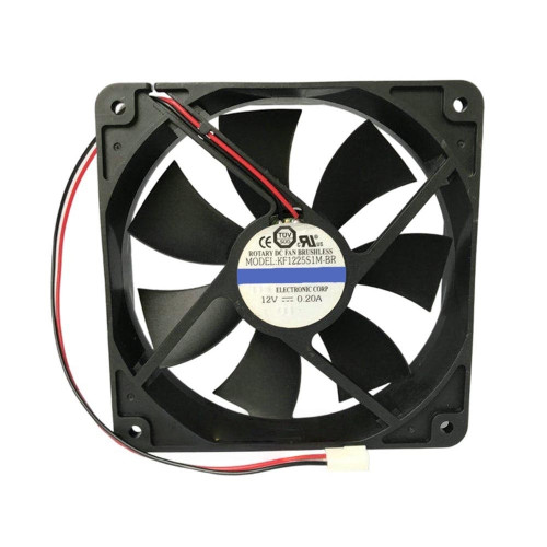 Cooling Fan For JAMICON KF1225S1M-BR DC12V 0.20A 2PIN 2Lines
