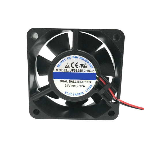 Cooling Fan For JAMICON JF0625B2HR-R DC24V 0.17A 2PIN 2Lines