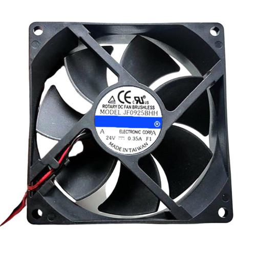 Cooling Fan For JAMICON JF0925BHH DC24V 0.35A 2PIN 2Lines