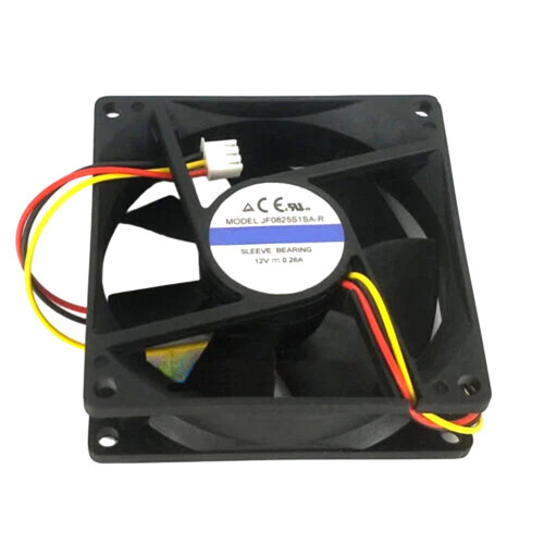 Cooling Fan For JAMICON JF0825S1SA-R DC12V 0.26A 3PIN 3Lines