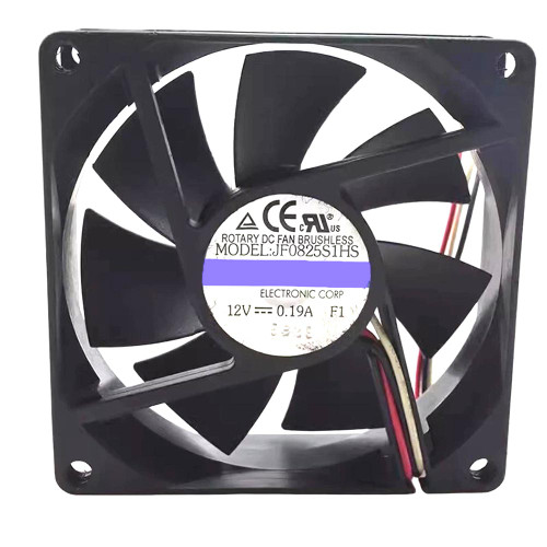 Cooling Fan For JAMICON JF0825S1HS DC12V 0.19A 3Lines