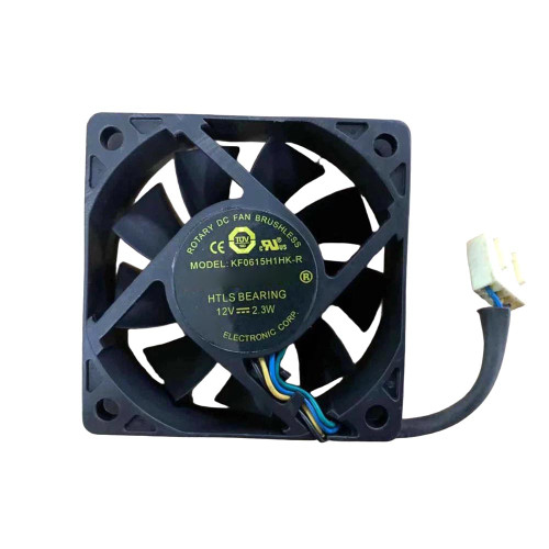 Cooling Fan For JAMICON KF0615H1HK-R DC12V 2.3W 4PIN 4Lines