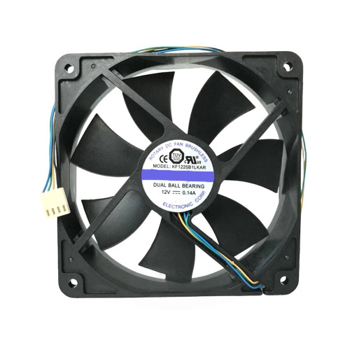 Cooling Fan For JAMICON KF1225B1LKAR DC12V 0.14A 4PIN 4Lines