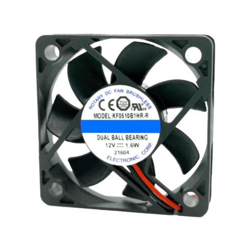 Cooling Fan For JAMICON KF0510B1HR-R DC12V 1.6W 2Lines