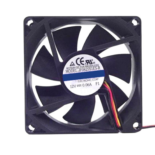 Cooling Fan For JAMICON JF0825S1ES-R DC12V 0.06A 3Lines