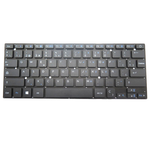 Replacement Laptop Keyboard For EXO Smart E21F Spanish SP Black Without Frame