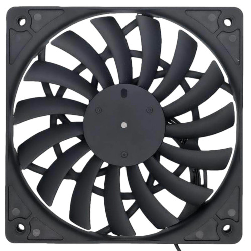 Cooling Fan For FANNER F12012 2000 RPM Black DC12V 0.25A 12CM 4PIN New