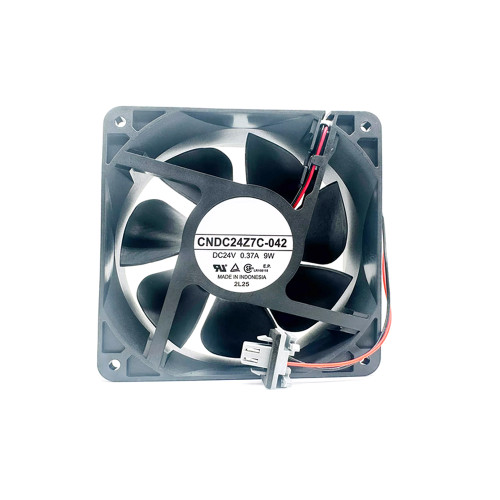Cooling Fan For SERVO CNDC24Z7C-042 DC24V 0.37A 9W 2Lines