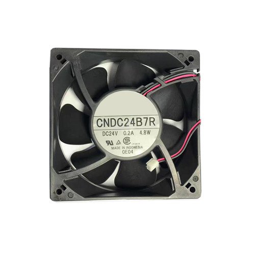 Cooling Fan For SERVO CNDC24B7R DC24V 0.2A 4.8W 2PIN 2Lines