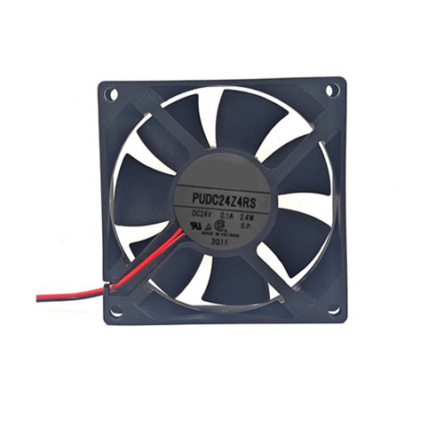 Cooling Fan For SERVO PUDC24Z4RS DC24V 0.1A 2.4W 2PIN 2Lines