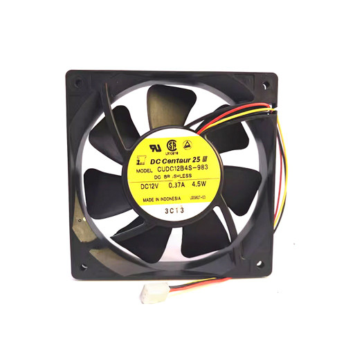 Cooling Fan For SERVO CUDC12B4S-983 DC12V 0.37A 4.5W 3PIN 3Lines
