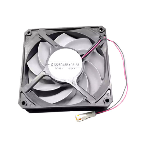 Cooling Fan For SERVO D1225C48BXCZ-38 12025 DC48V 0.04A 2PIN 2Lines 12CM