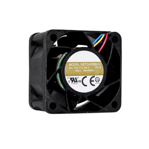 Cooling Fan For AVC DBTD0428B2U P318 DC12V 0.64A 4PIN 4Lines