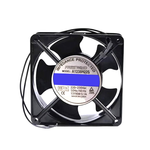 Cooling Fan For COFAN A1238H22S 12038 220-230VAC 50Hz/60Hz 17/16W 0.1A 2Lines