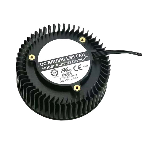 Cooling Fan For POWER LOGIC PLB06625B12HH DC12V 1.00A 4-Wire New