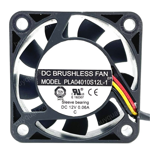 Cooling Fan For POWER LOGIC PLA04010S12L-1 DC12V 0.06A 3Pin New