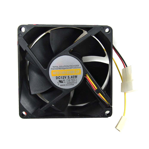 Cooling Fan For Y.S.TECH NFD128125BB-2F DC12V 5.40W 3-Wire 8025 New
