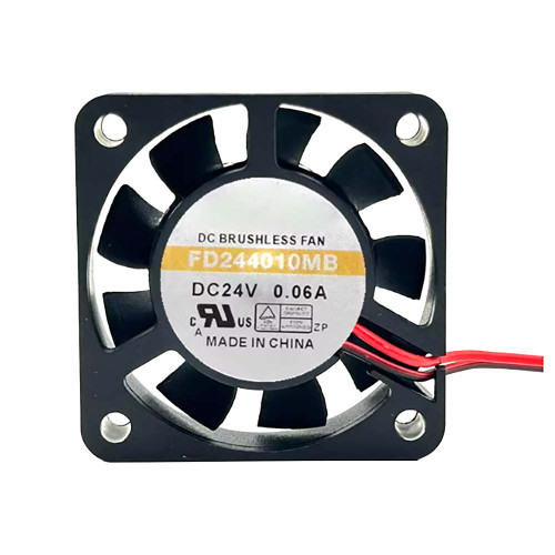 Cooling Fan For Y.S.TECH FD244010MB DC24V 0.06A 2-Wire 2Pin 40*40*10MM 4010 New