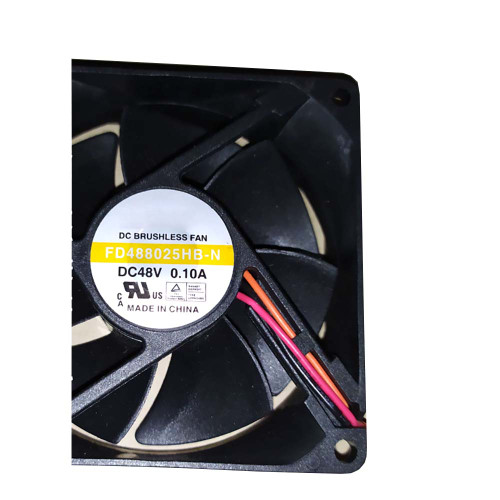Cooling Fan For Y.S.TECH FD488025HB-N DC48V 0.10A 3-Wire 8CM 8025 New