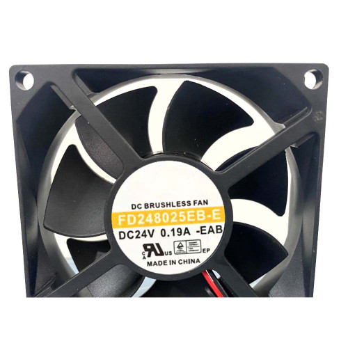 Cooling Fan For Y.S.TECH FD248025EB-E DC24V 0.19A 2-Wire New