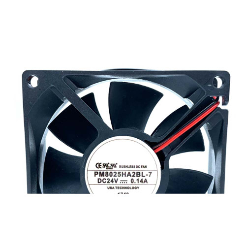 Cooling Fan For MiSUMi PM8025HA2BL-7 DC24V 0.14A 8CM 8025 New