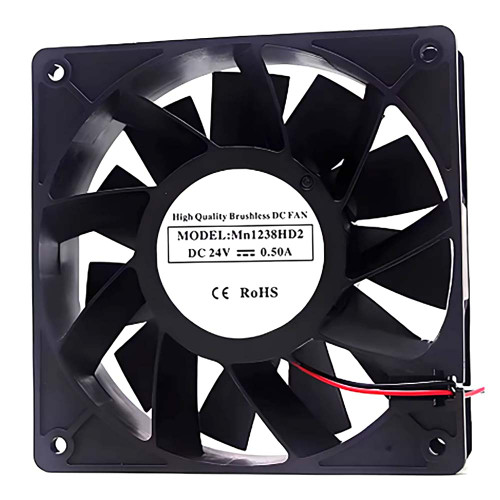 Cooling Fan For Minno Mn1238HD2 DC24V 0.50A 3-Wire New