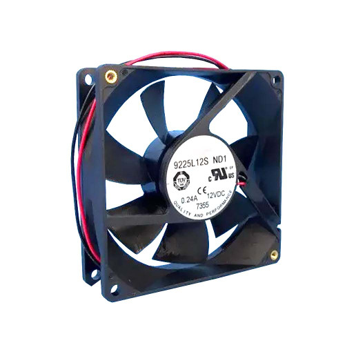 Cooling Fan For T&T 9225L12S ND1 DC12V 0.24A 2-Wire 9CM New