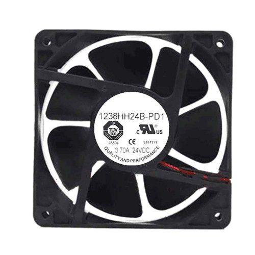 Cooling Fan For T&T 1238HH24B-PD1 DC24V 0.70A 2-Wire 12038 New