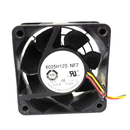 Cooling Fan For T&T 6025H12S NF7 DC12V 0.25A 3-Wire 3Pin New
