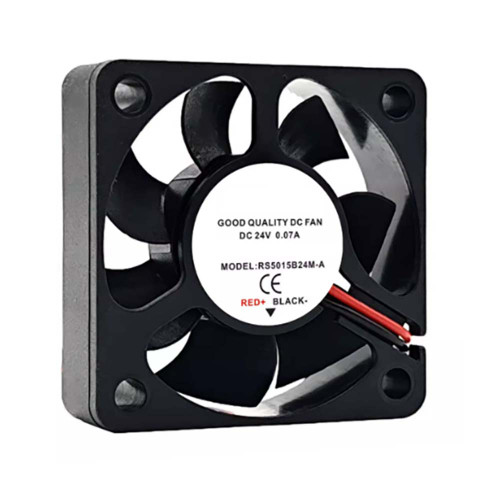 Cooling Fan For RUNDA RS5015B24M-A DC24V 0.07A 3-Wire 3Pin 5CM New
