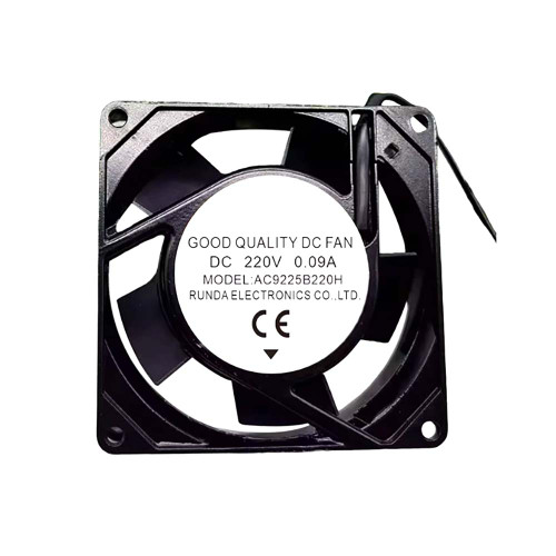 Cooling Fan For RUNDA AC9225B220H DC220V 0.09A 2-Wire 9CM New