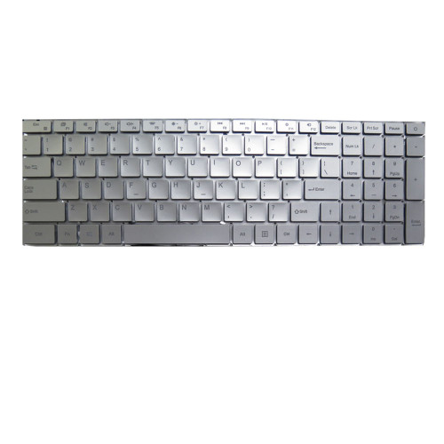 Silver Laptop No Backlit Keyboard For 리트북 For R-IT RT-LAP15002 Q156C English US No Frame New