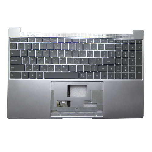 Laptop Silver PalmRest&KR No Backlit Gray Keyboard For 리트북 For R-IT MB3501022 XK-HS207 Korean KR No Touchpad New
