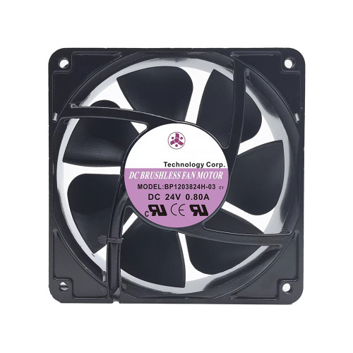 Cooling Fan For Bi-sonic BP1203824H-03 DC24V 0.8A Metal frame NEW
