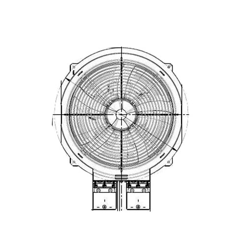 Cooling Fan For Ebmpapst W3G350-TN01-30 AC230V 50/60Hz 1.35A 1475RPM 165W New