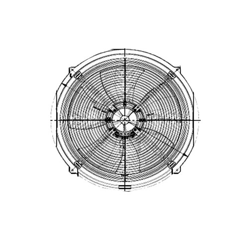 Cooling Fan For Ebmpapst W3G450-JC28-30 AC230V 50/60Hz 1300RPM 345W 2.2A 7.5kg New