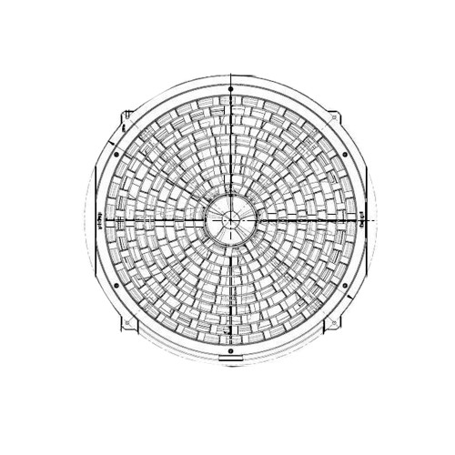 Cooling Fan For Ebmpapst W3G450-SO02-30 AC400V 50/60Hz 980RPM 163W 1.34A 10kg 45CM New