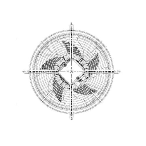 Cooling Fan For Ebmpapst S3G300-ZC05-01 AC230V 50/60Hz 1400RPM 80W 0.7A 30CM New