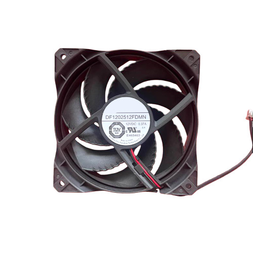 Cooling Fan For MARTECH DF1202512FDMN Black DC12V 0.37A 12CM 2PIN New