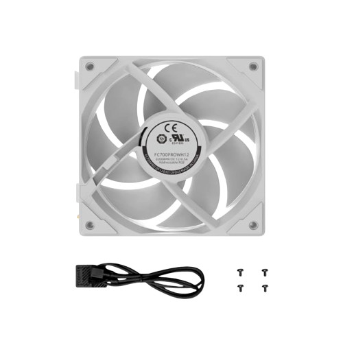 Cooling Fan For TCOMAS FC700PROWH12 DC12V 0.5A 3200RPM 12CM New