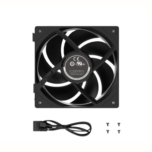 Cooling Fan For TCOMAS FC700PROBK12 DC12V 0.5A 3200RPM 12CM New