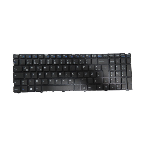 Laptop No Backlit Keyboard For CLEVO NP60HP NP60PNH NP60PNJ NP60PNK NP60PNP NP60RNB1 NP60RNC1 NP60RND1 NP60RNE1 NP60RNH NP60RNJS NP60RNX1 German GR Black Without Frame New