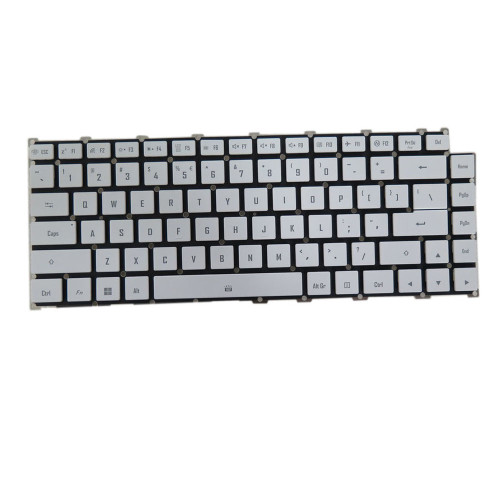 Laptop No Backlit Keyboard For Gigabyte For AERO 16 OLED BSF BKF P6PBSF English US White No Frame New