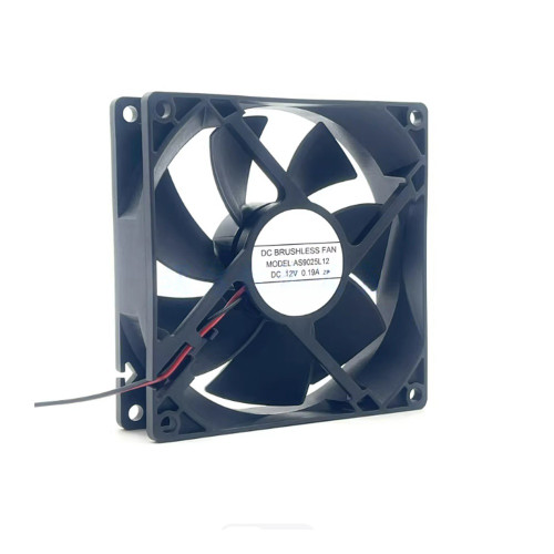 Cooling Fan For HK FAN AS9025L12 9025 DC12V 0.19A 2Lines 9CM New