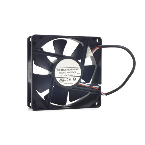 Cooling Fan For HK FAN AB8025V12 DC12V 0.50A 4PIN 4Lines 8CM New