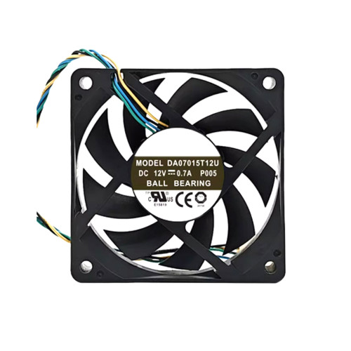 Cooling Fan For AVC DA07015T12U P005 DC12V 0.7A 4PIN 4Lines New