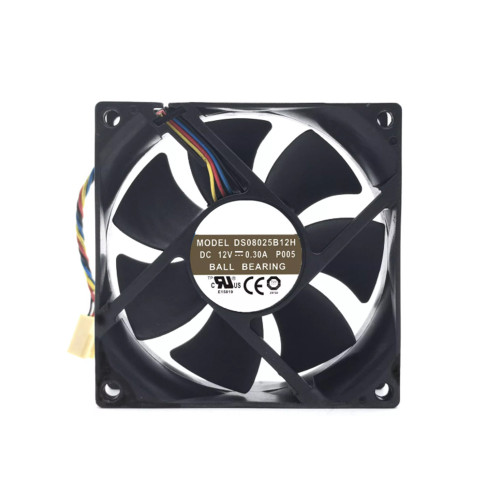 Cooling Fan For AVC DS08025B12H P005 DC12V 0.30A 4PIN 4Lines New