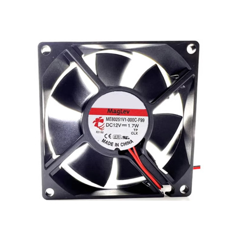 Cooling Fan For SUNON ME80251V1-000C-F99 8025 DC12V 1.7W 2Lines New