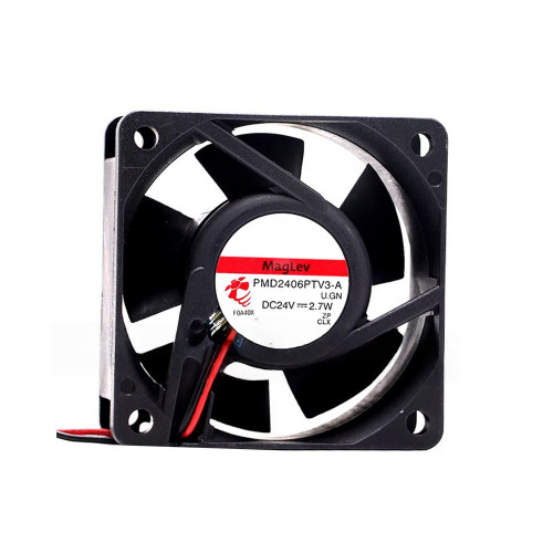 Cooling Fan For SUNON PMD2406PTV3-A U.GN 6CM DC24V 2.7W 2Lines New
